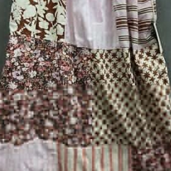 MULTICOLOR TIERED PATTERN DRESS - Picture 4 of 4